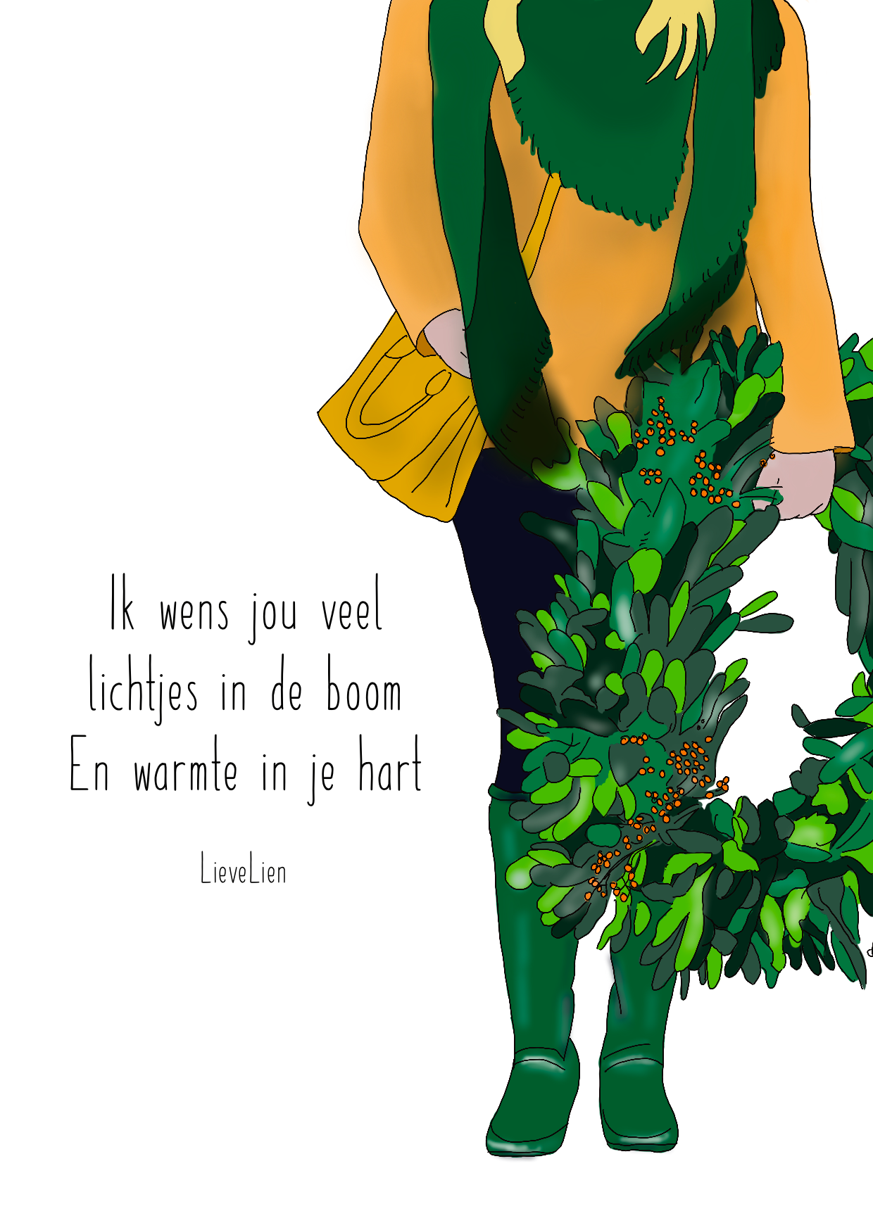 Lichtjes in de boom