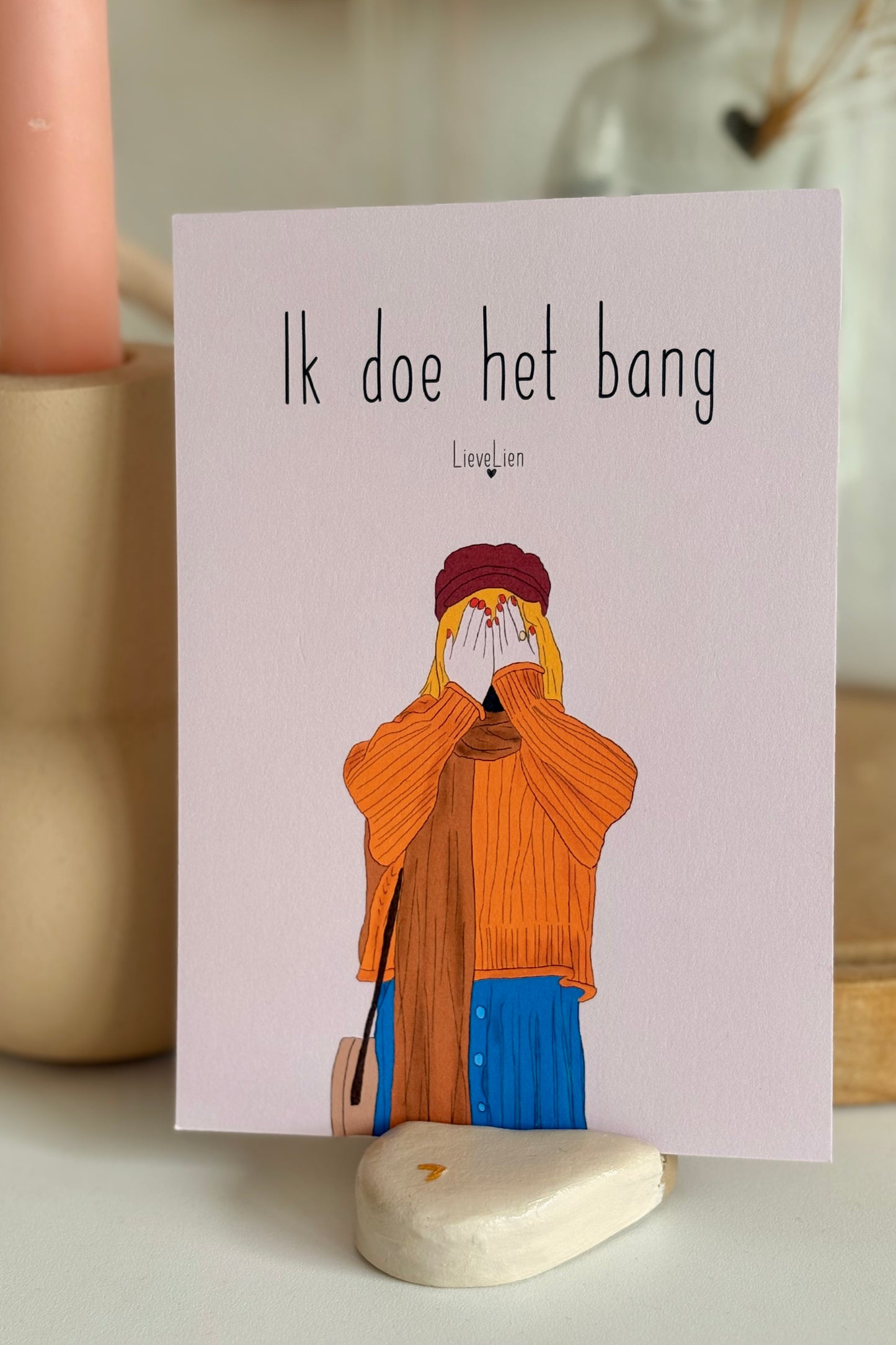 Handgemaakte hartjeshouder