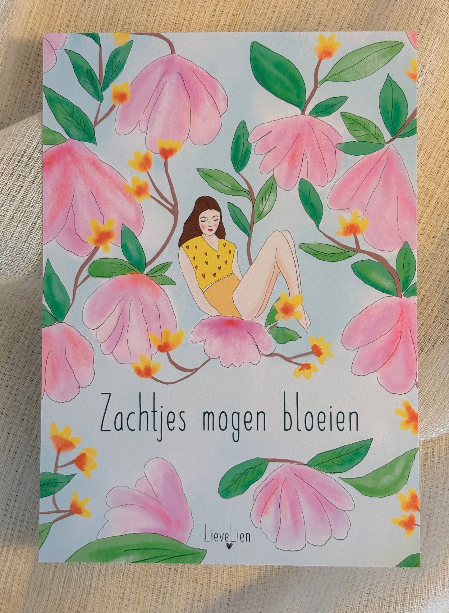 Zachtjes mogen bloeien