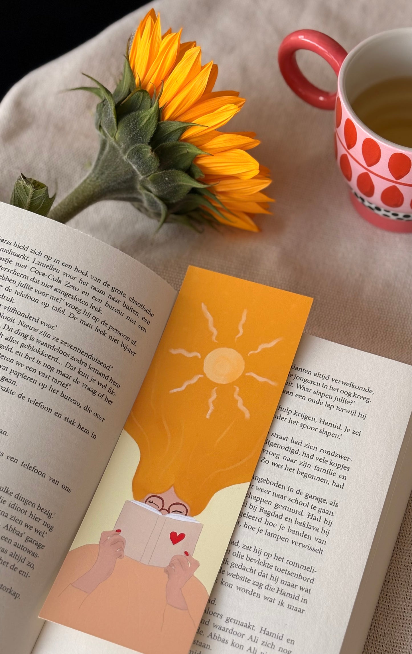 Boekenlegger Zonneschijn