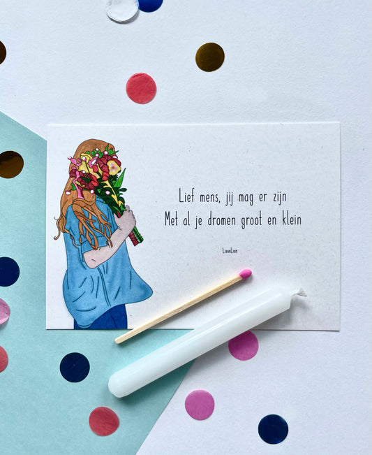 Cadeauset lichtpuntje - Liefde kaarsje