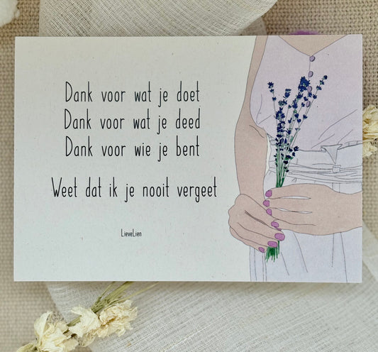 Bedankt voor alles