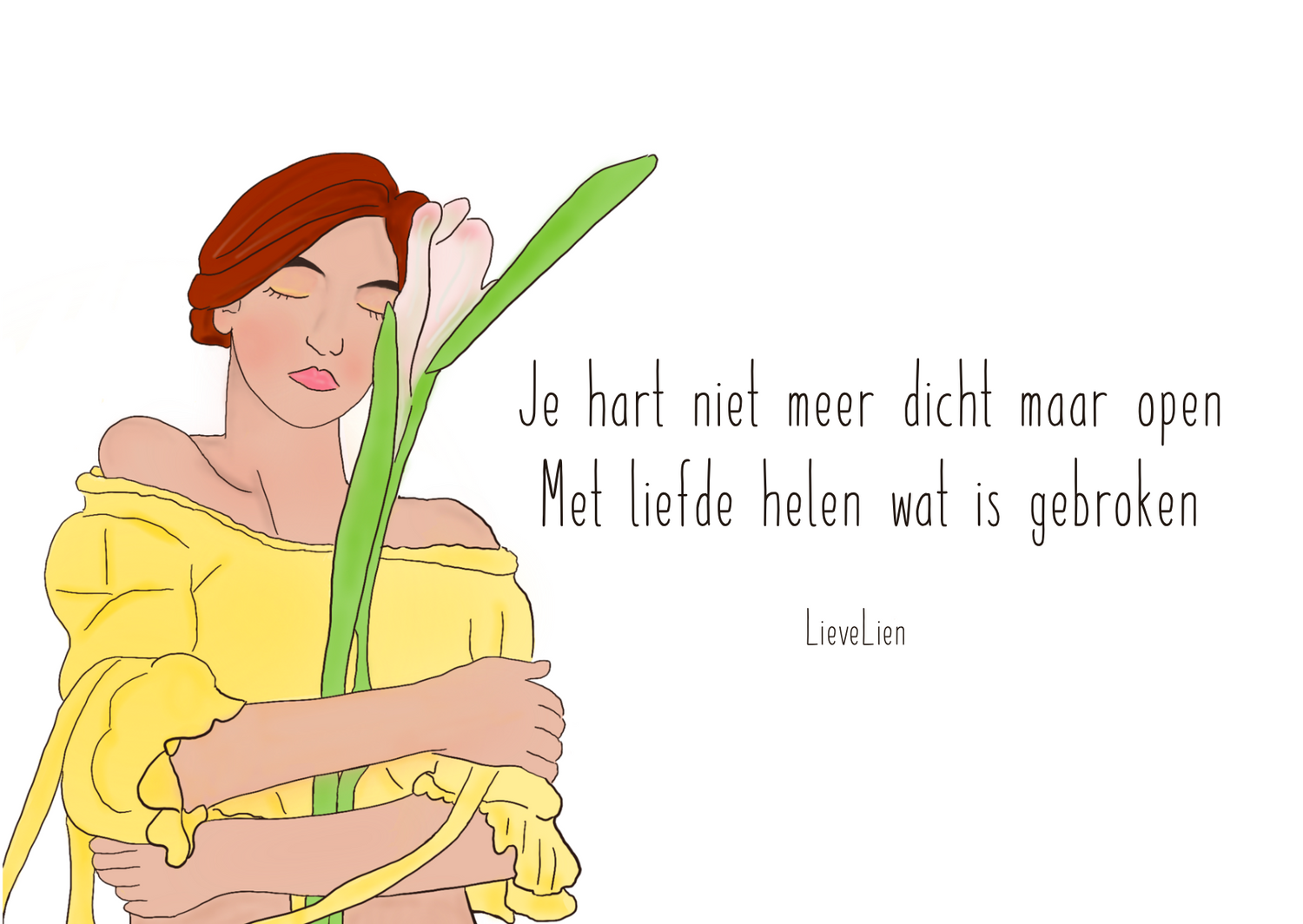 Kaartje LieveLien - Helen met Liefde